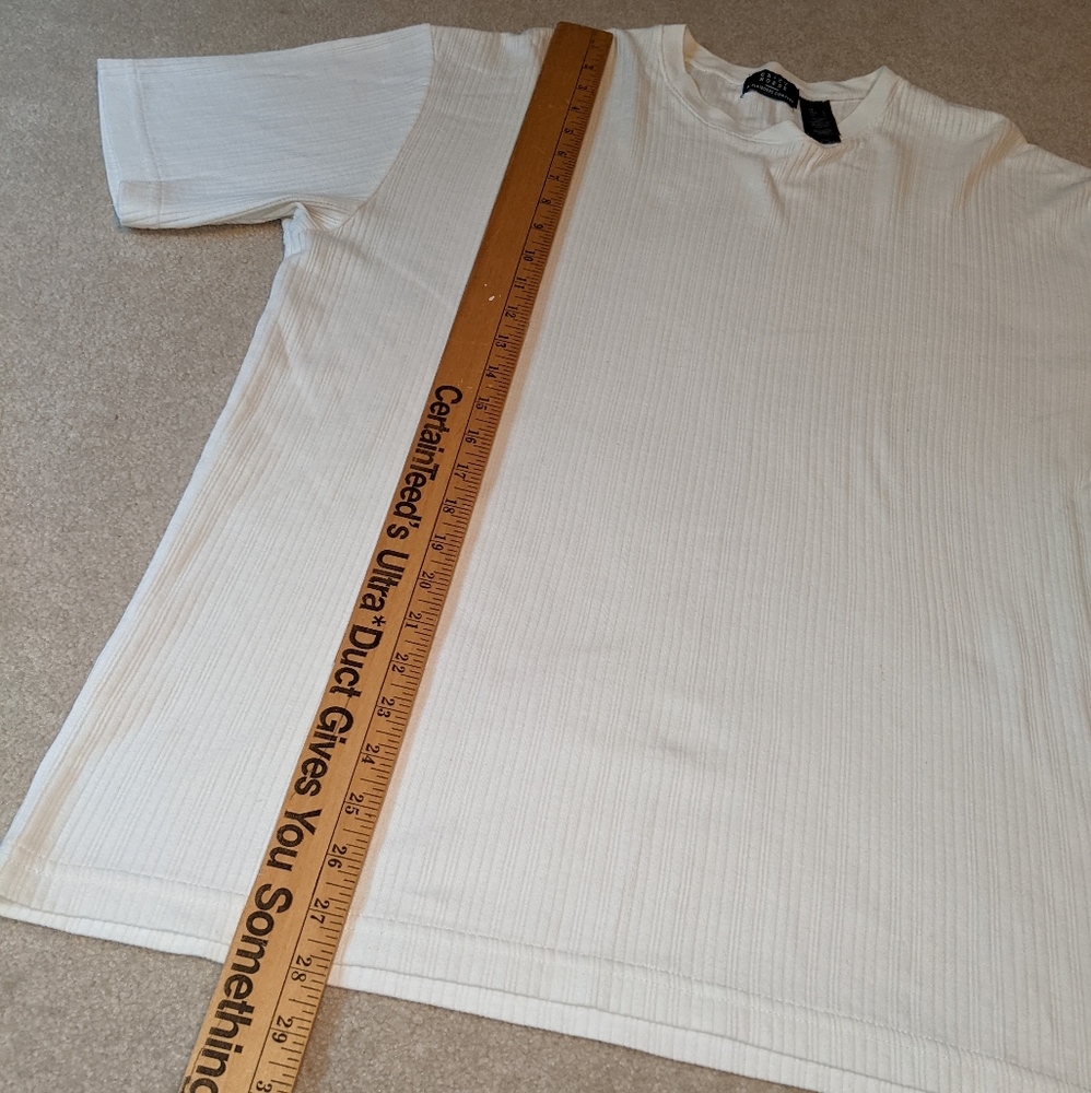 Crazy horse a Claiborne company Men's white t-shirt - Picture 2 of 14